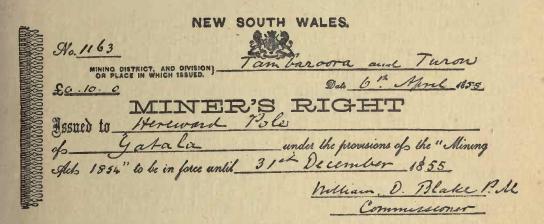 image of a miners_licence