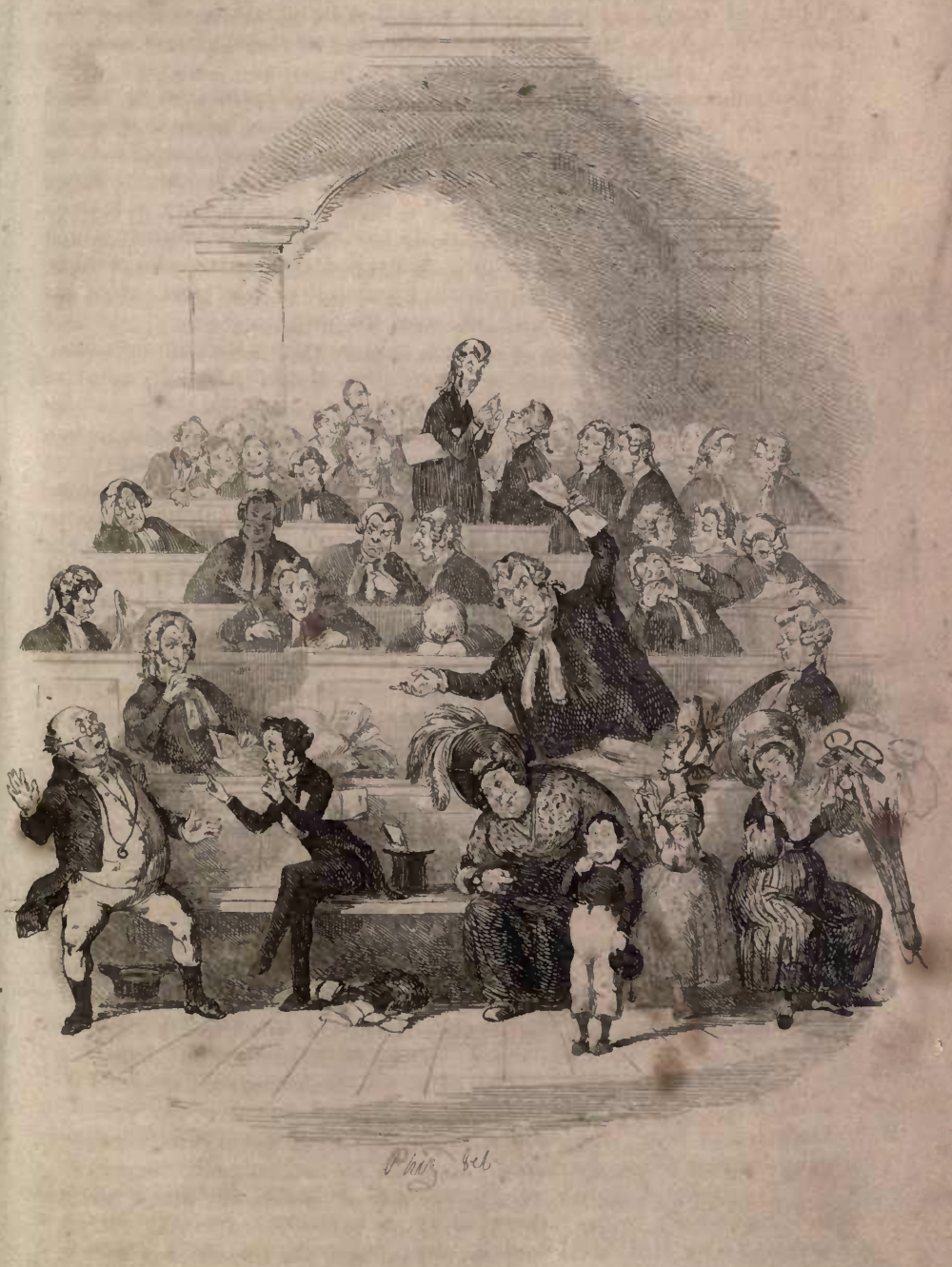 In court