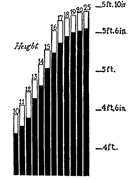 height graph